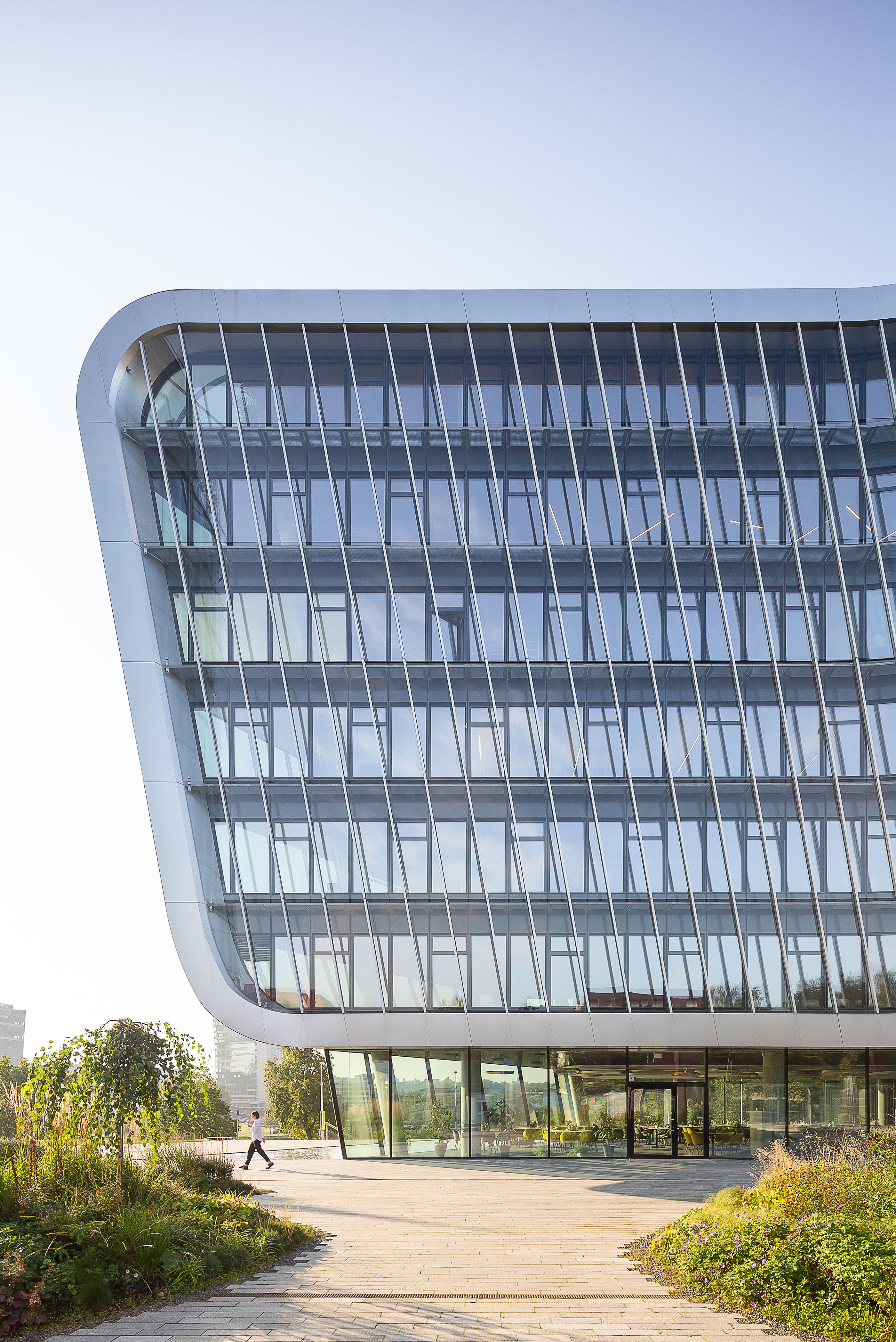 Green Hall 2，Architectural design，Business Centre，