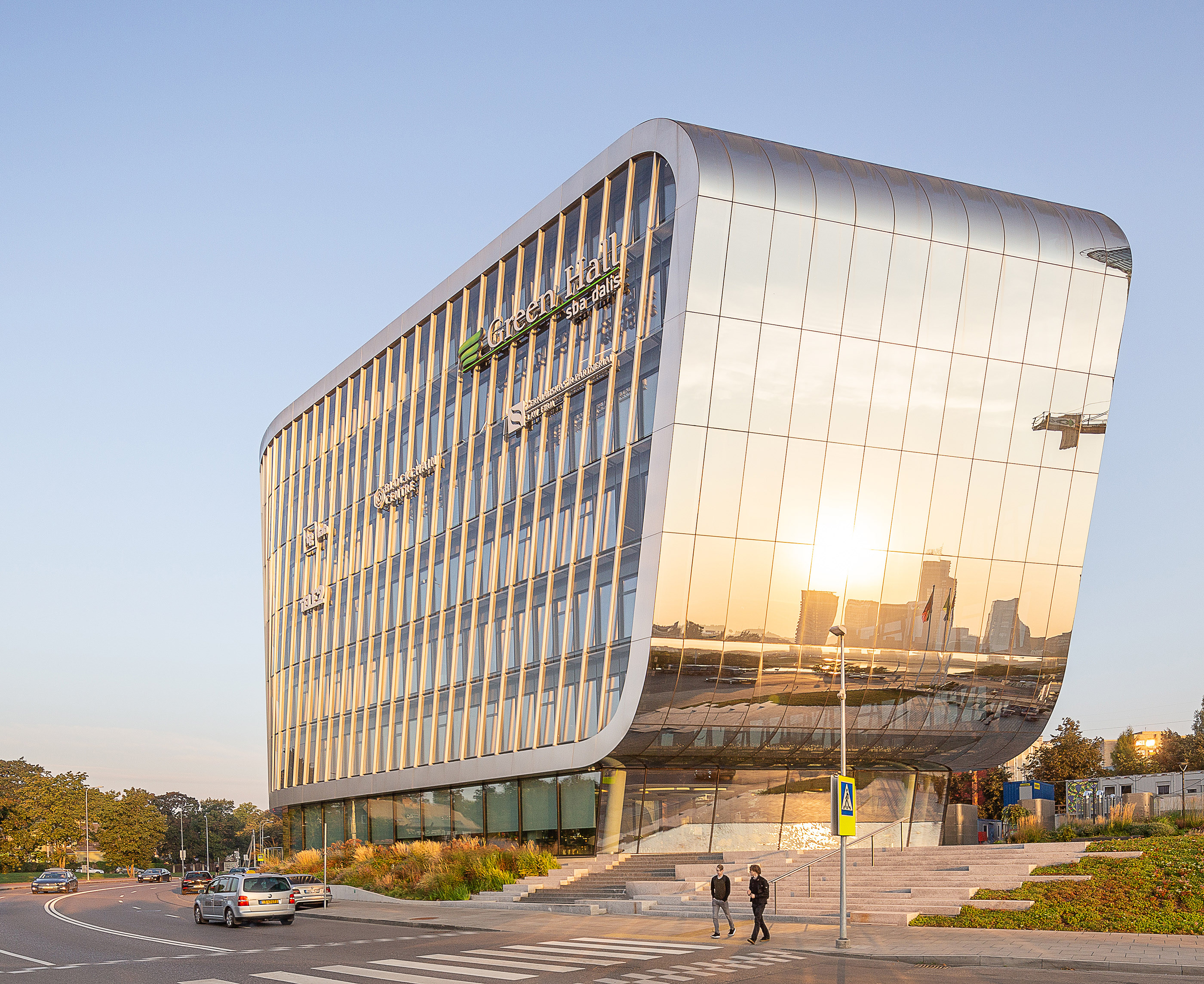 Green Hall 2，Architectural design，Business Centre，