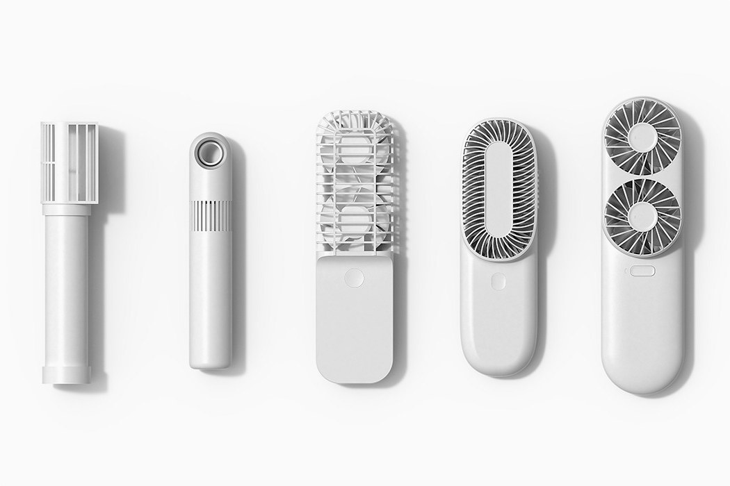 Twin Fan，electric fan，Pink，