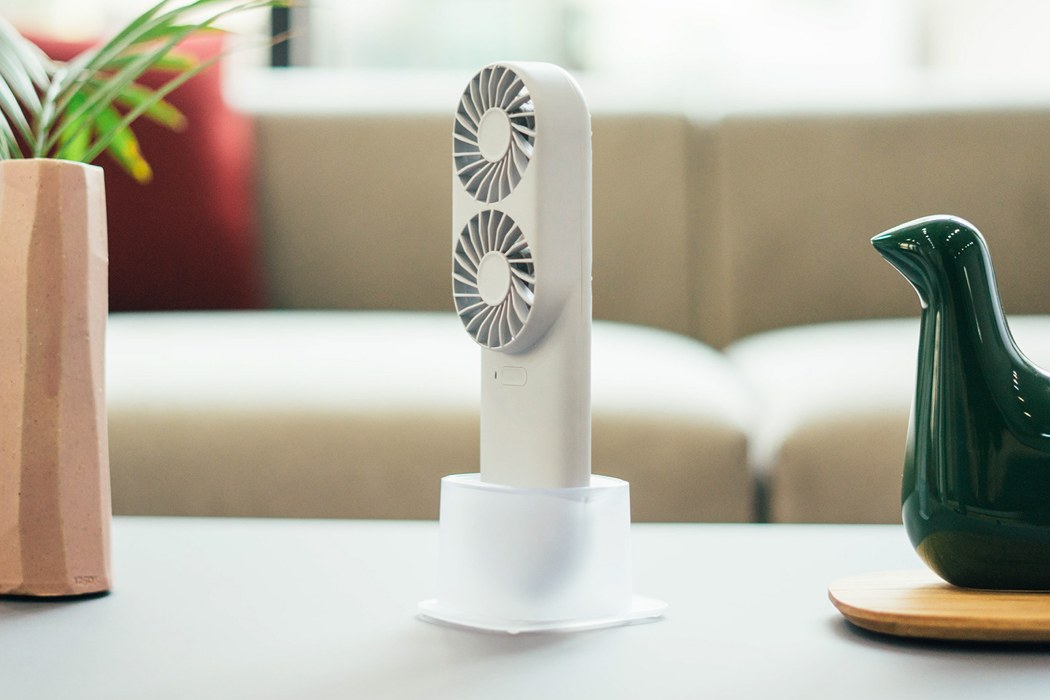 Twin Fan，electric fan，Pink，