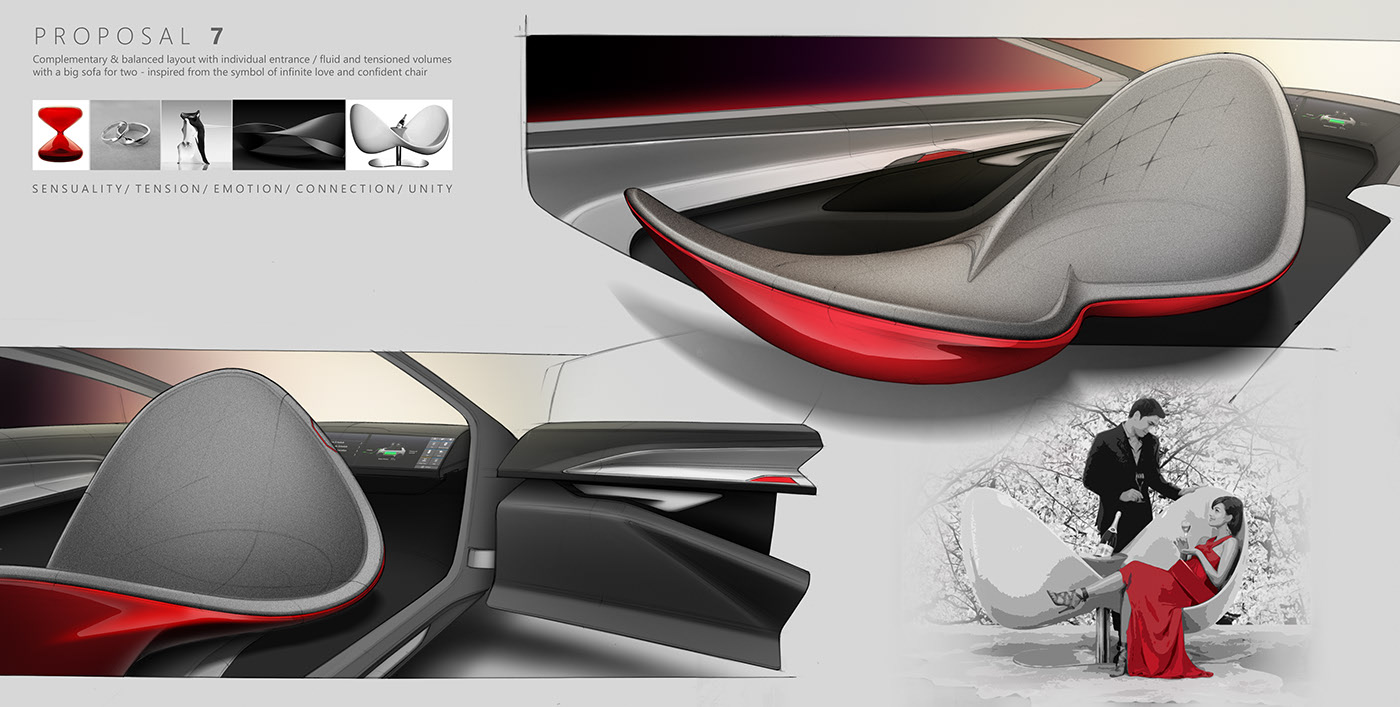 Rendering，Hand drawn manuscript，Intimacy，Concept Car，vehicle，