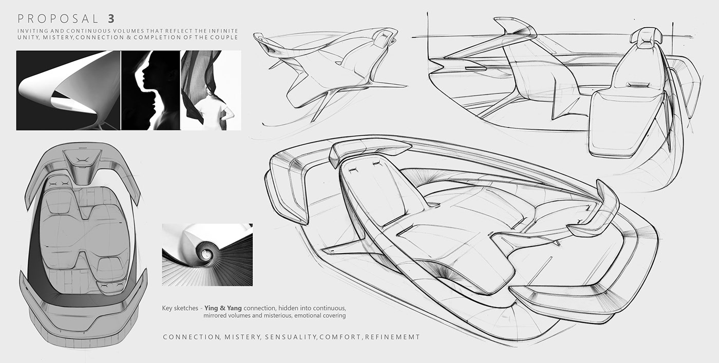 Rendering，Hand drawn manuscript，Intimacy，Concept Car，vehicle，