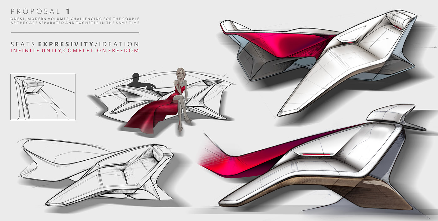 Rendering，Hand drawn manuscript，Intimacy，Concept Car，vehicle，