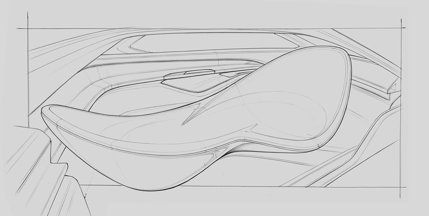 Rendering，Hand drawn manuscript，Intimacy，Concept Car，vehicle，