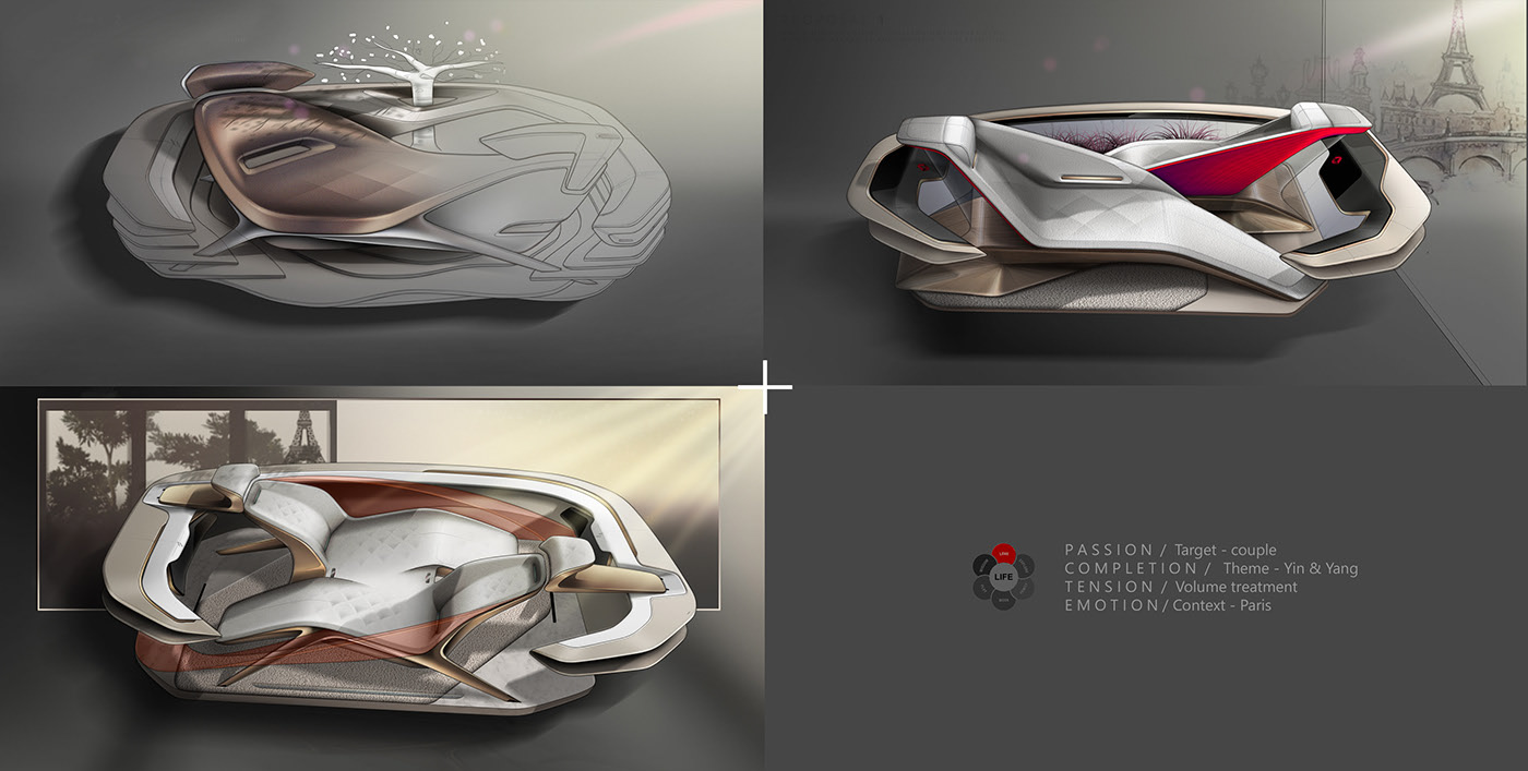 Rendering，Hand drawn manuscript，Intimacy，Concept Car，vehicle，