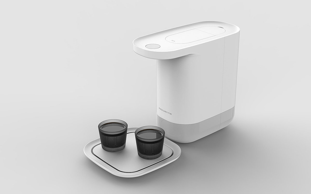 Coffee machine，Shared tray，an electric appliance，product design，