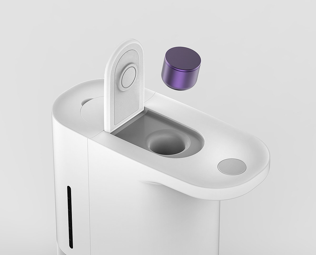 Coffee machine，Shared tray，an electric appliance，product design，