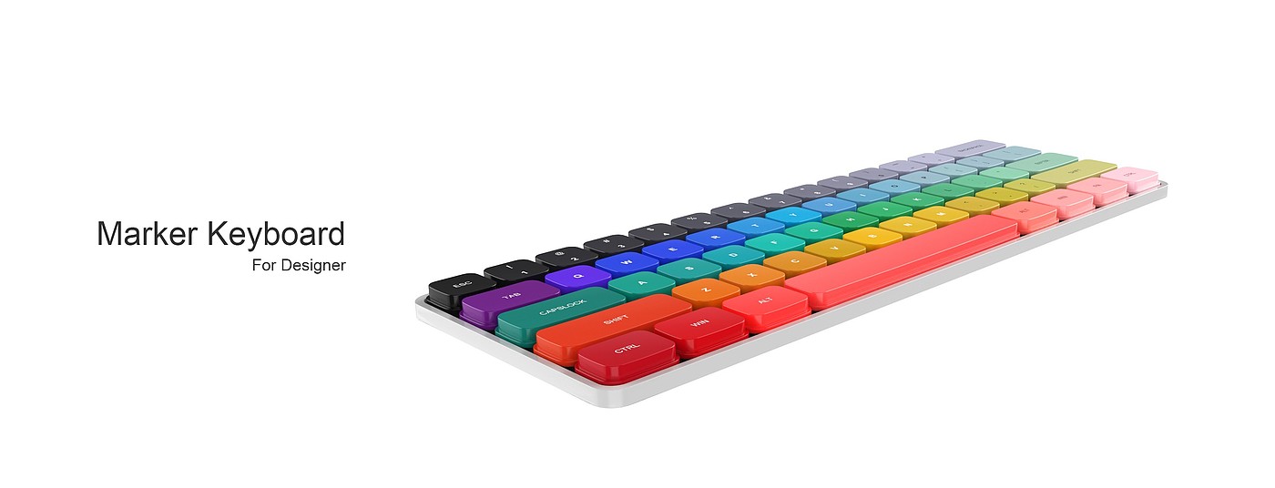 keyboard，marker pen，