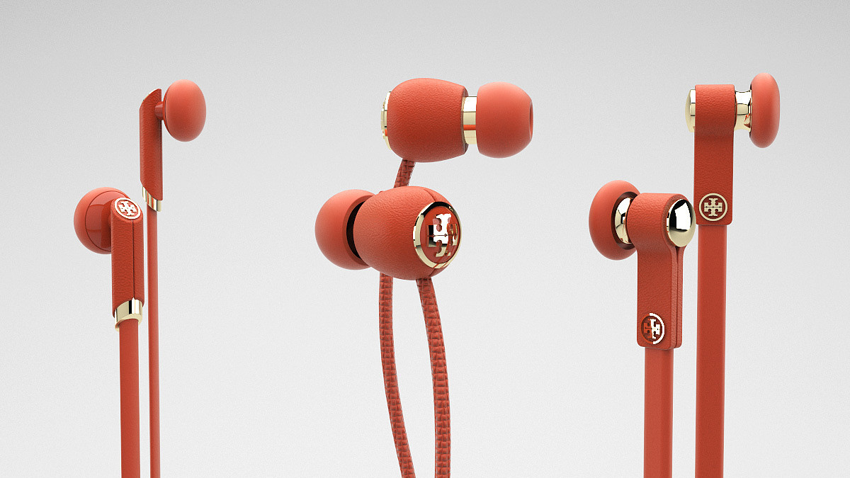 speaker，Earplugs，Vray rendering，audio frequency，Fashion brand，headset，