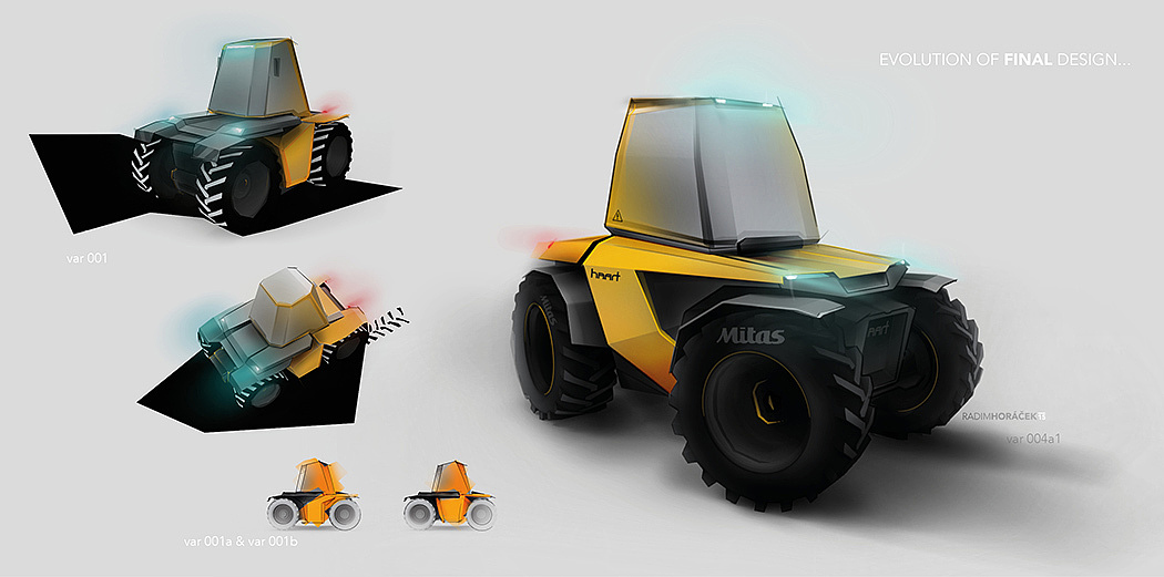 Automatic design，Rendering，Agriculture，Light-Duty Vehicle，industrial design，