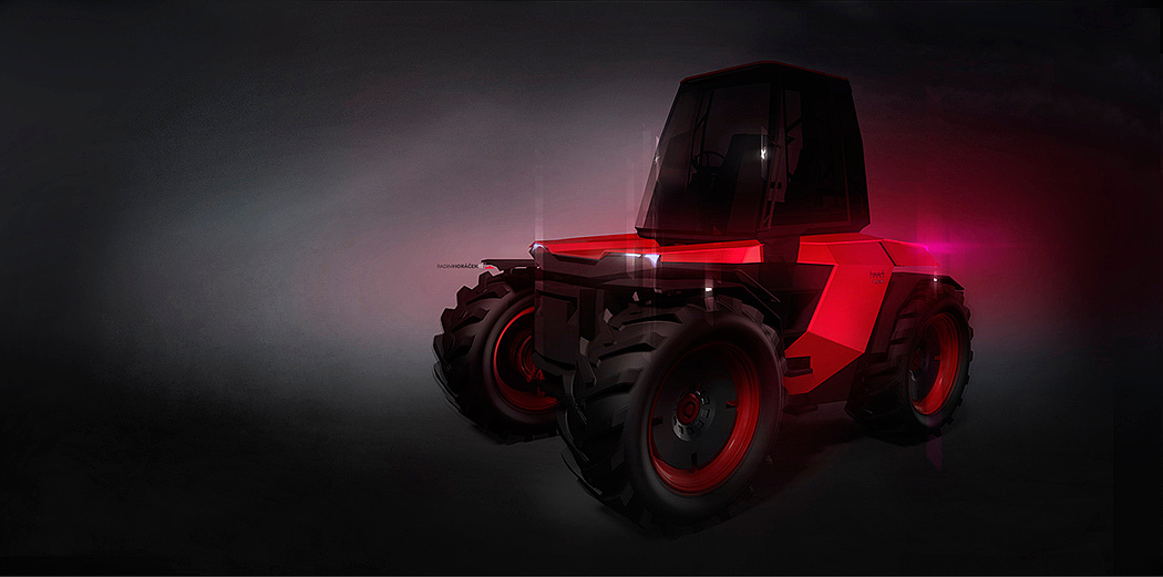 Automatic design，Rendering，Agriculture，Light-Duty Vehicle，industrial design，