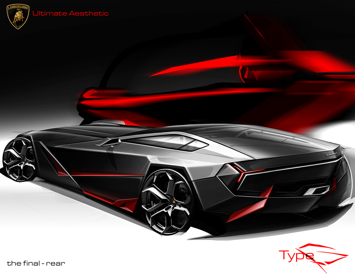 intelligence，Sharp shape，automobile，science and technology，Lamborghini，