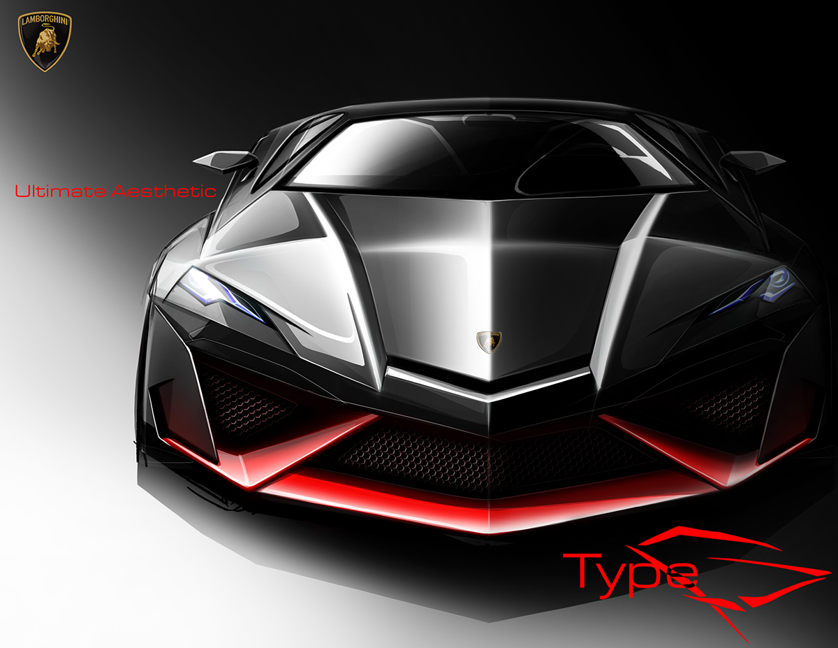 intelligence，Sharp shape，automobile，science and technology，Lamborghini，
