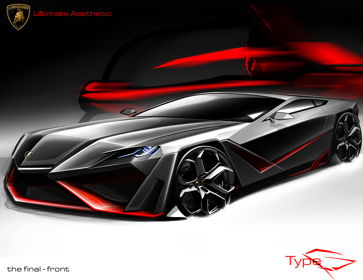 intelligence，Sharp shape，automobile，science and technology，Lamborghini，