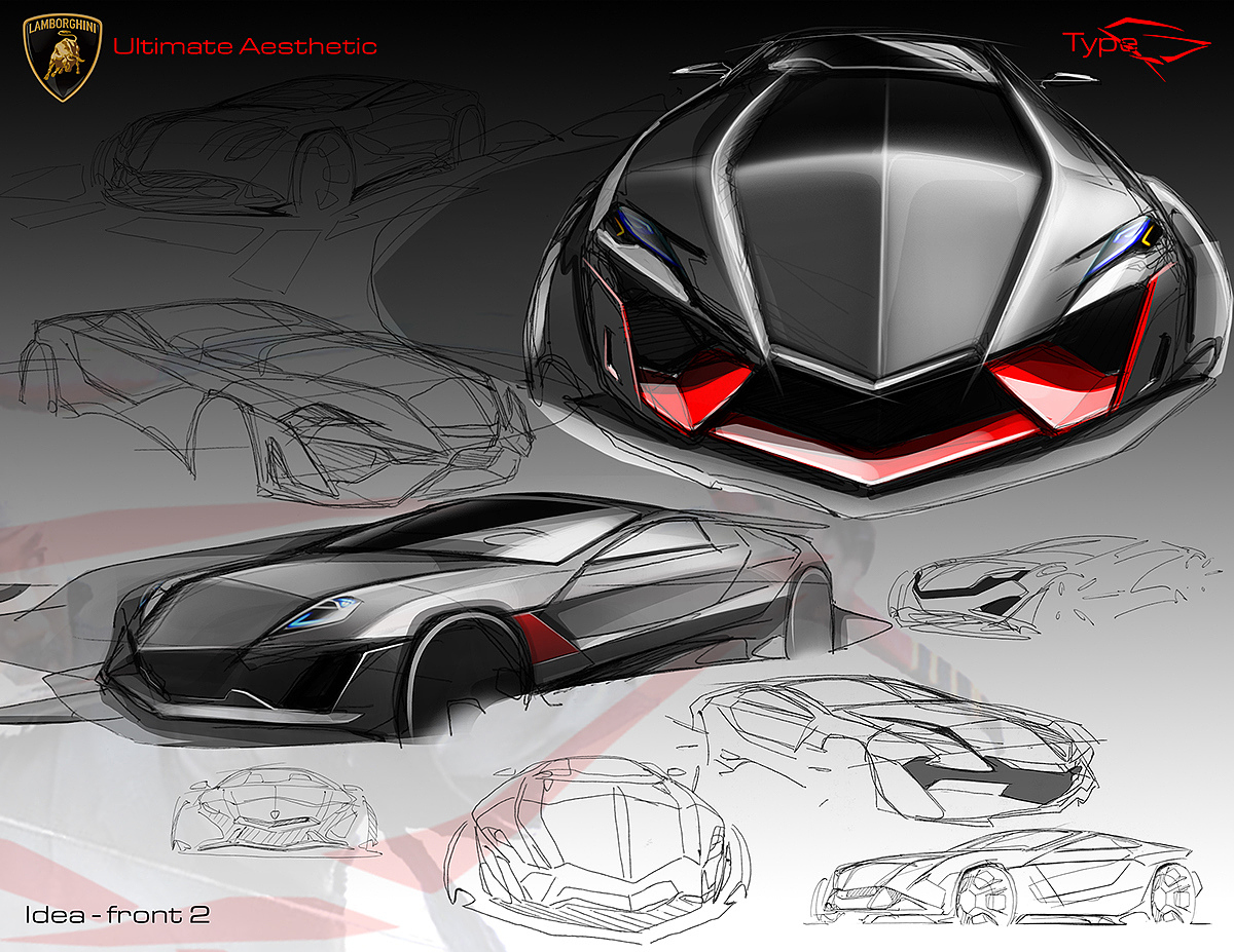 intelligence，Sharp shape，automobile，science and technology，Lamborghini，