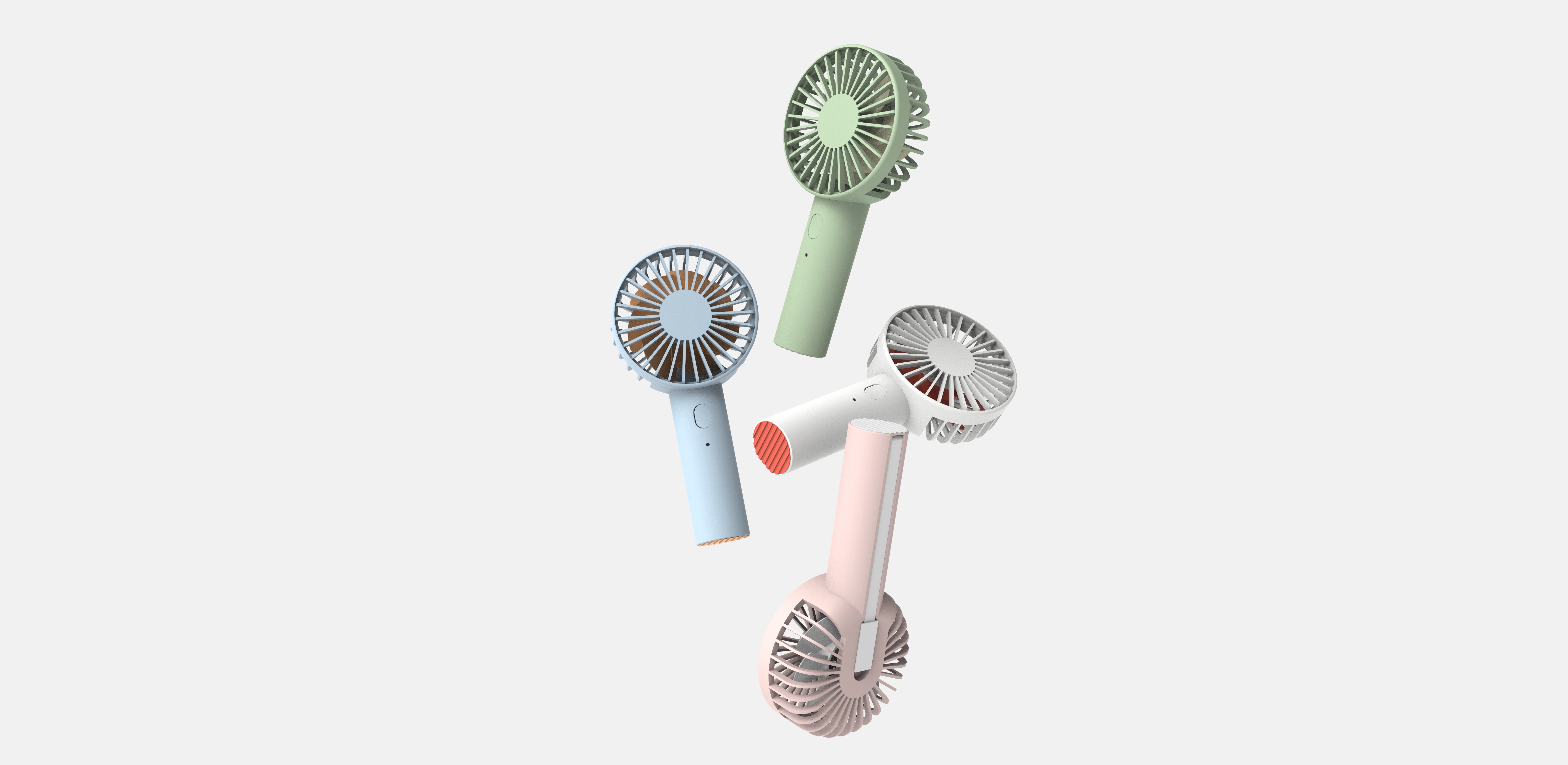 electric fan，hold，charge，Receive，