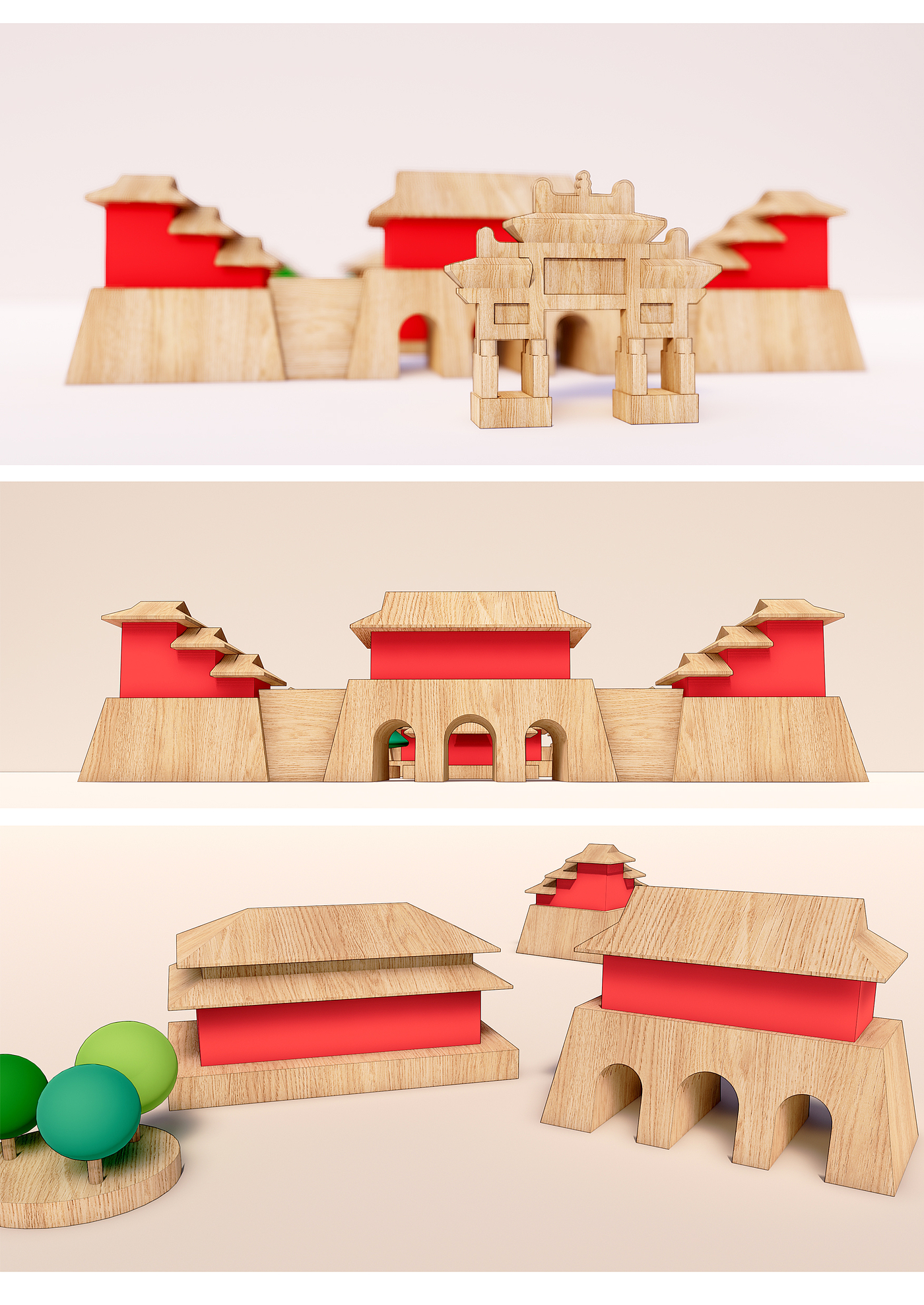 Architecture，Cultural creation，Building blocks，