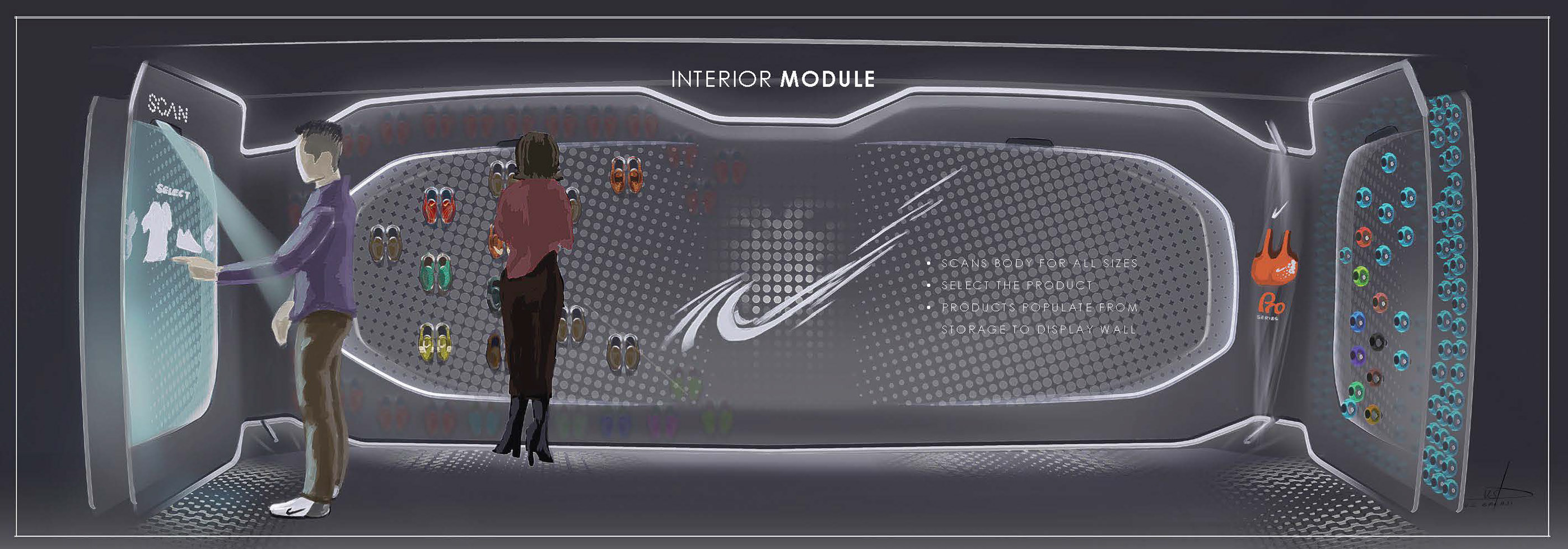 Exhibition hall design，truck，HYPER，