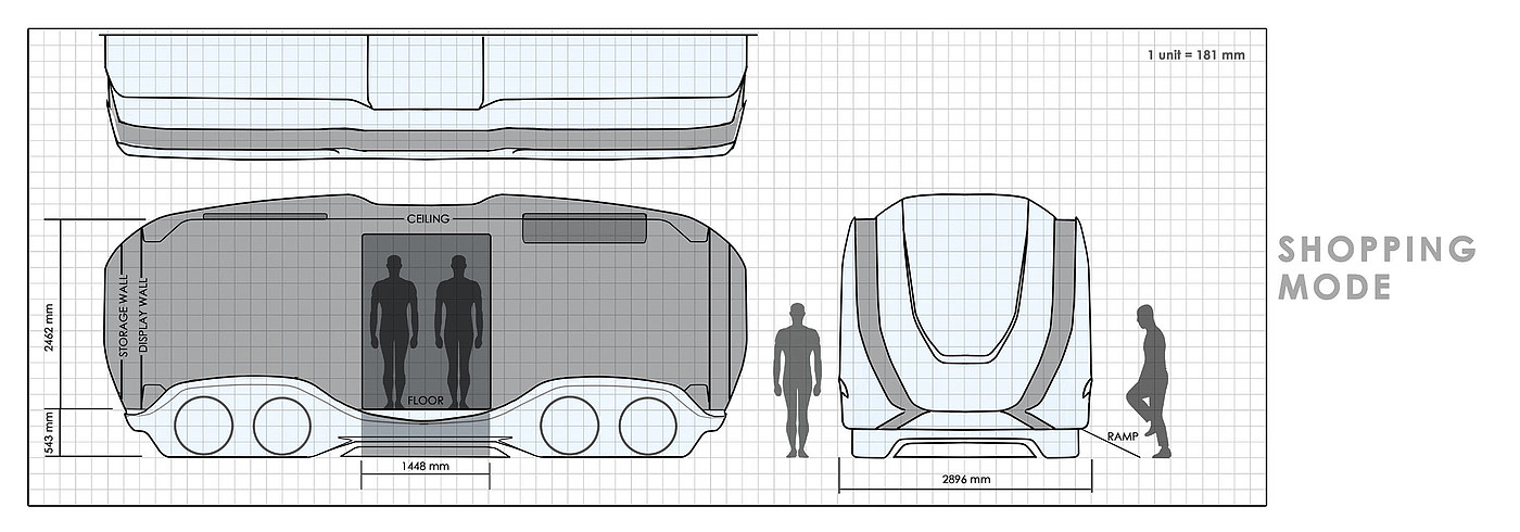 Exhibition hall design，truck，HYPER，