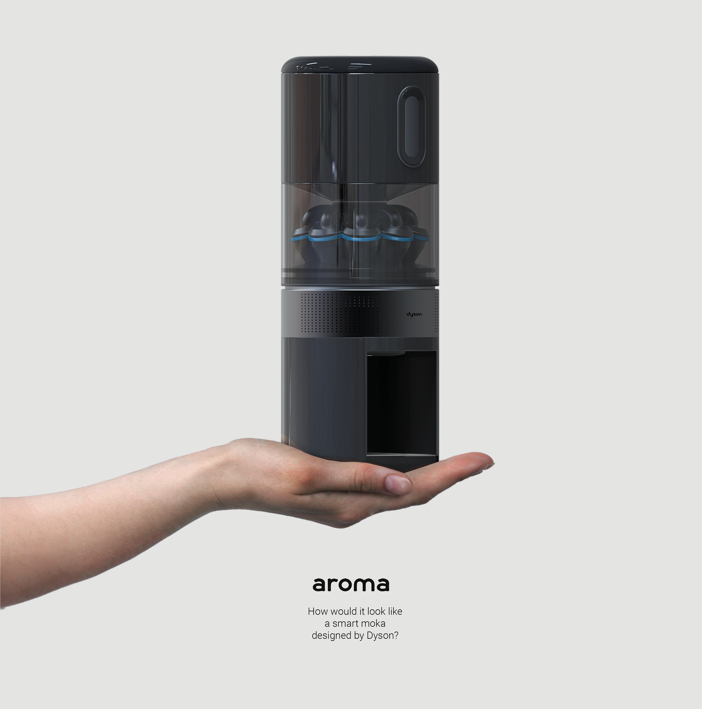 AROMA -，Coffee machine，black，