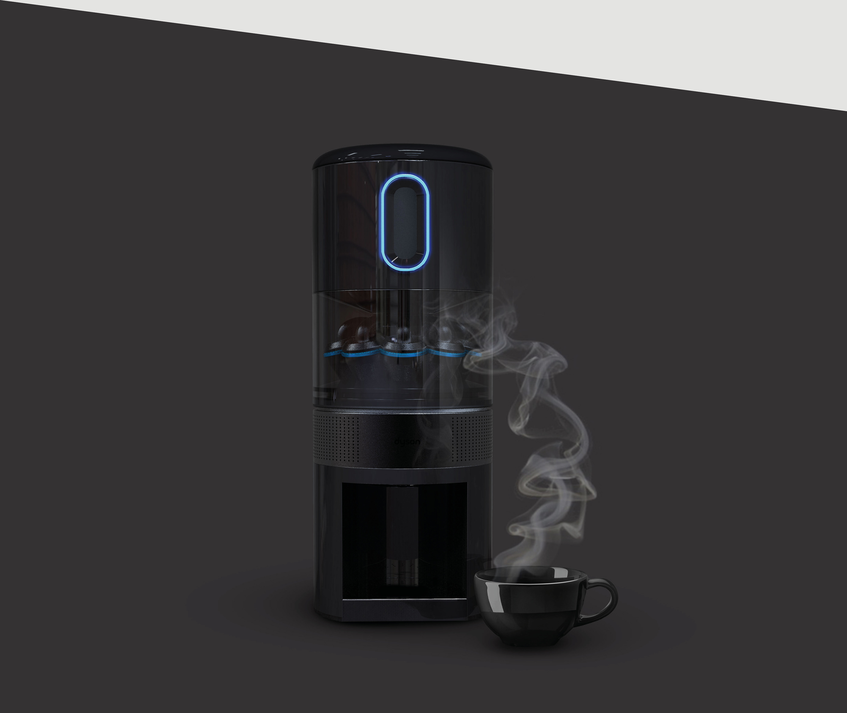 AROMA -，Coffee machine，black，