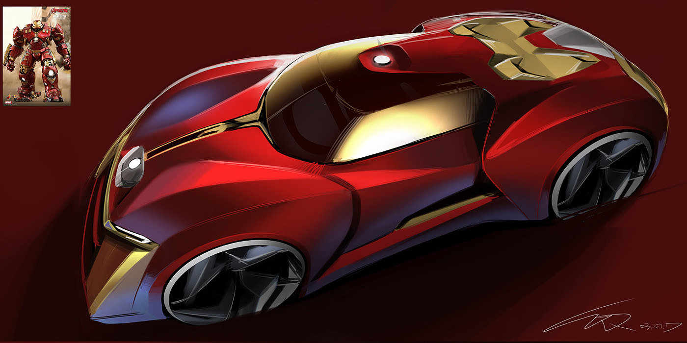 sketch，conceptual design，Automobile design，Viscom 4 Car，