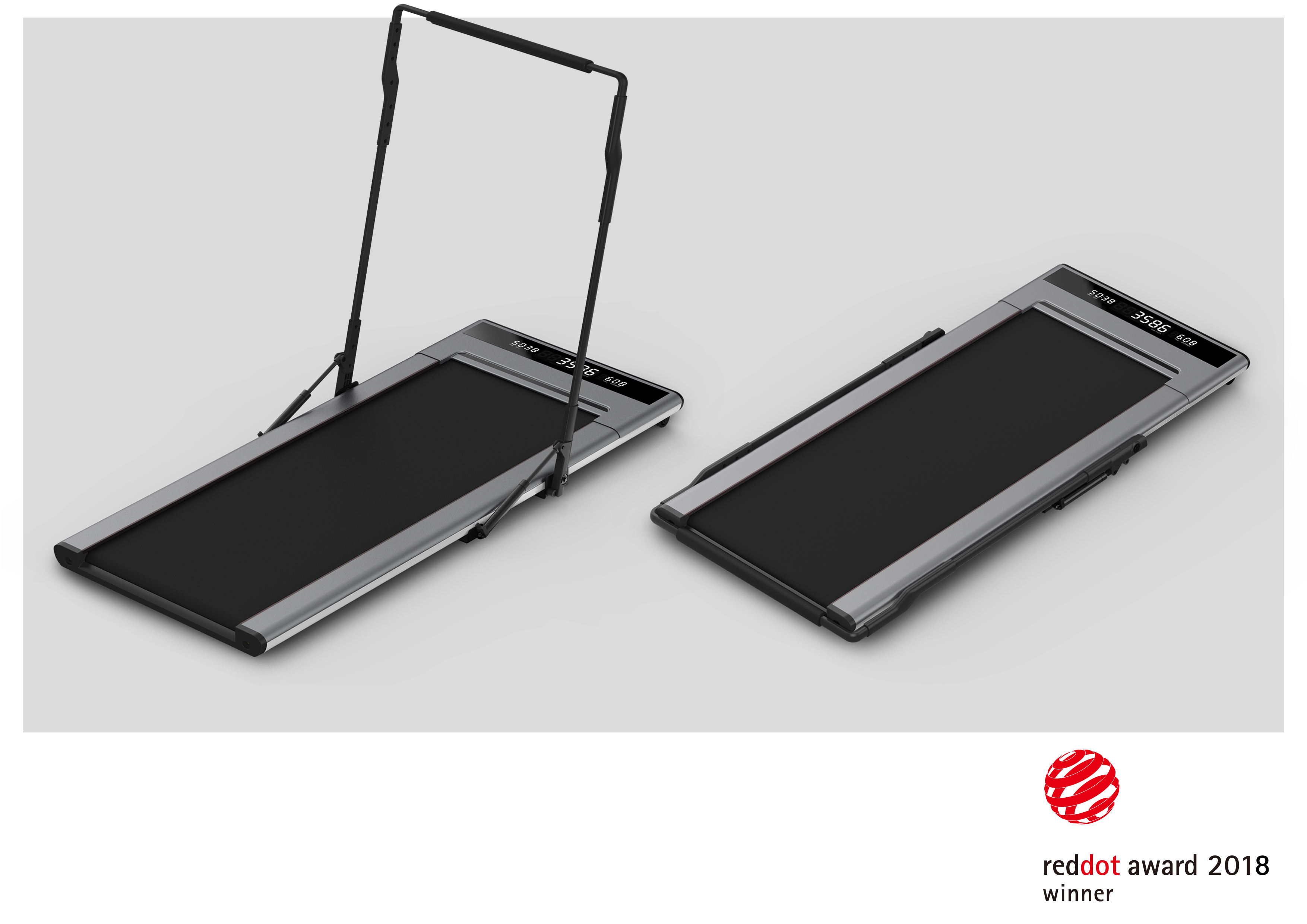 Flat walking machine，