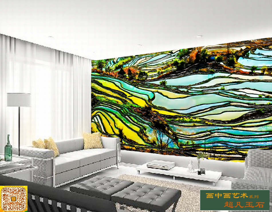 background，Natural art，Painting in painting art，Extraordinary jade，MICAHSO，