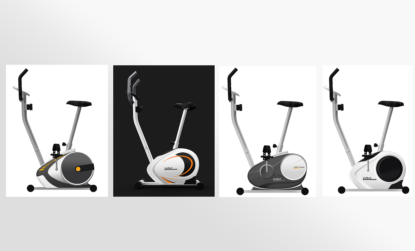 Car Watch - concept exercise bike，