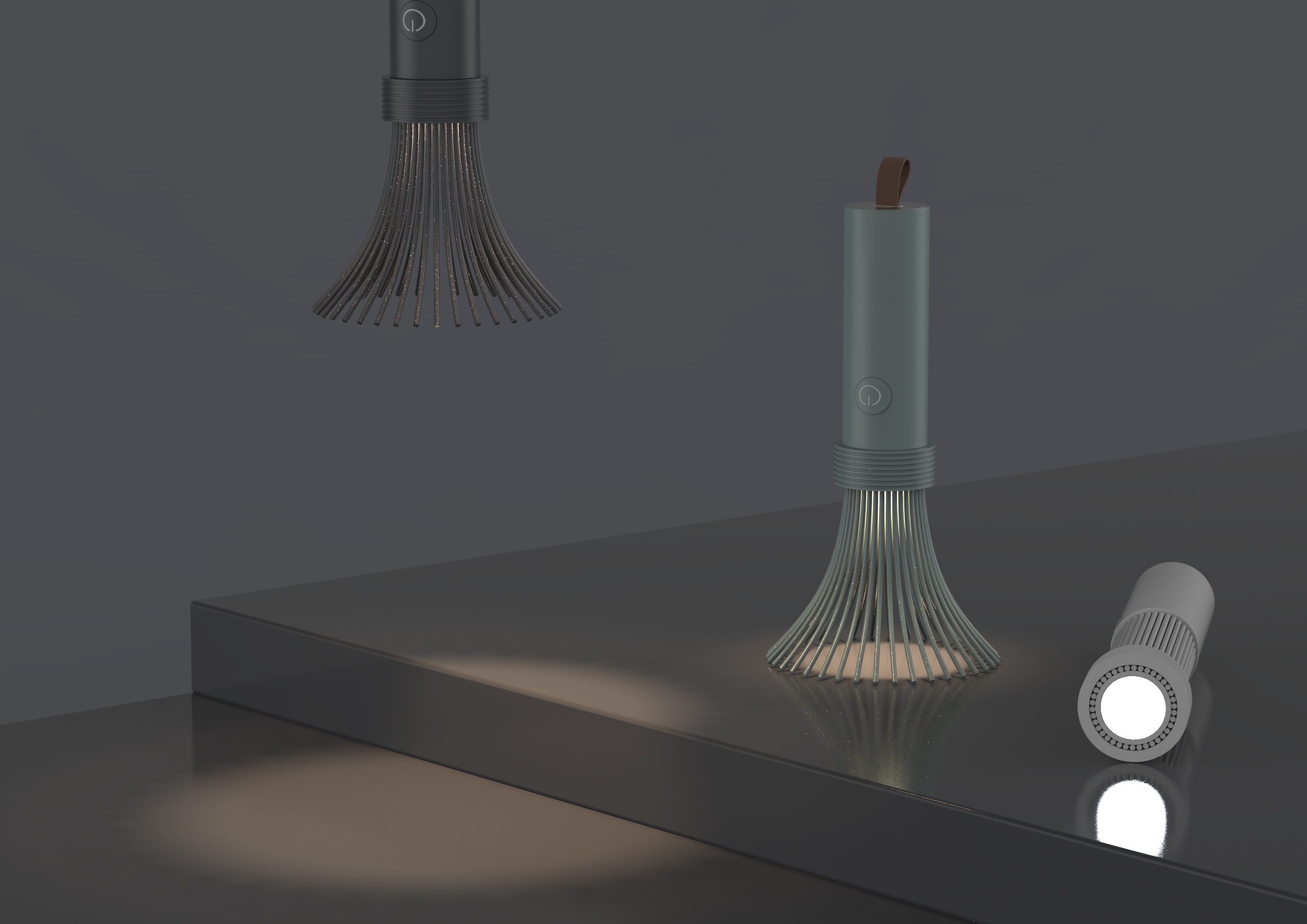 Flashlight, chandelier, night light, industrial design，Flashlight, chandelier, night light, industrial design，Hedgehog, massage hammer, bionic design，