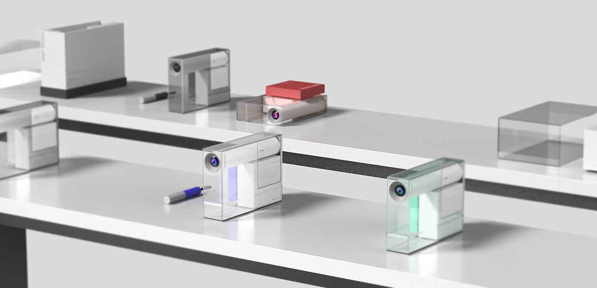 Beam projector，ISSEY MIYAKE，concise，