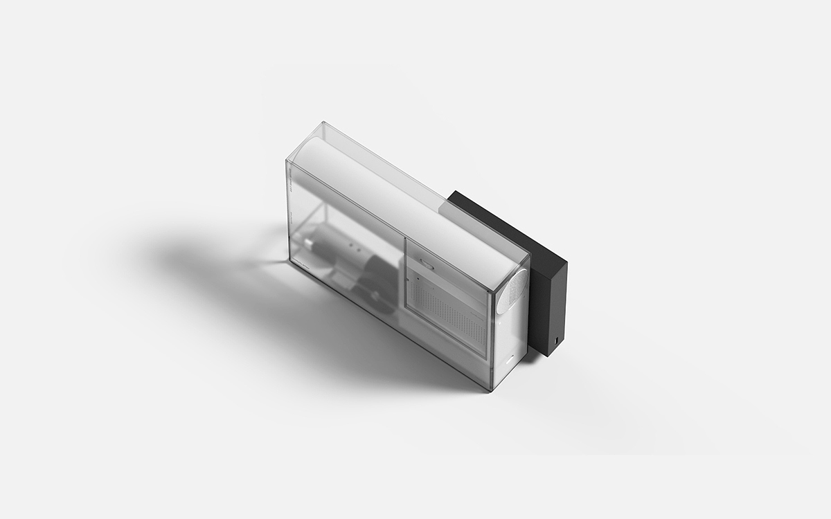 Beam projector，ISSEY MIYAKE，concise，