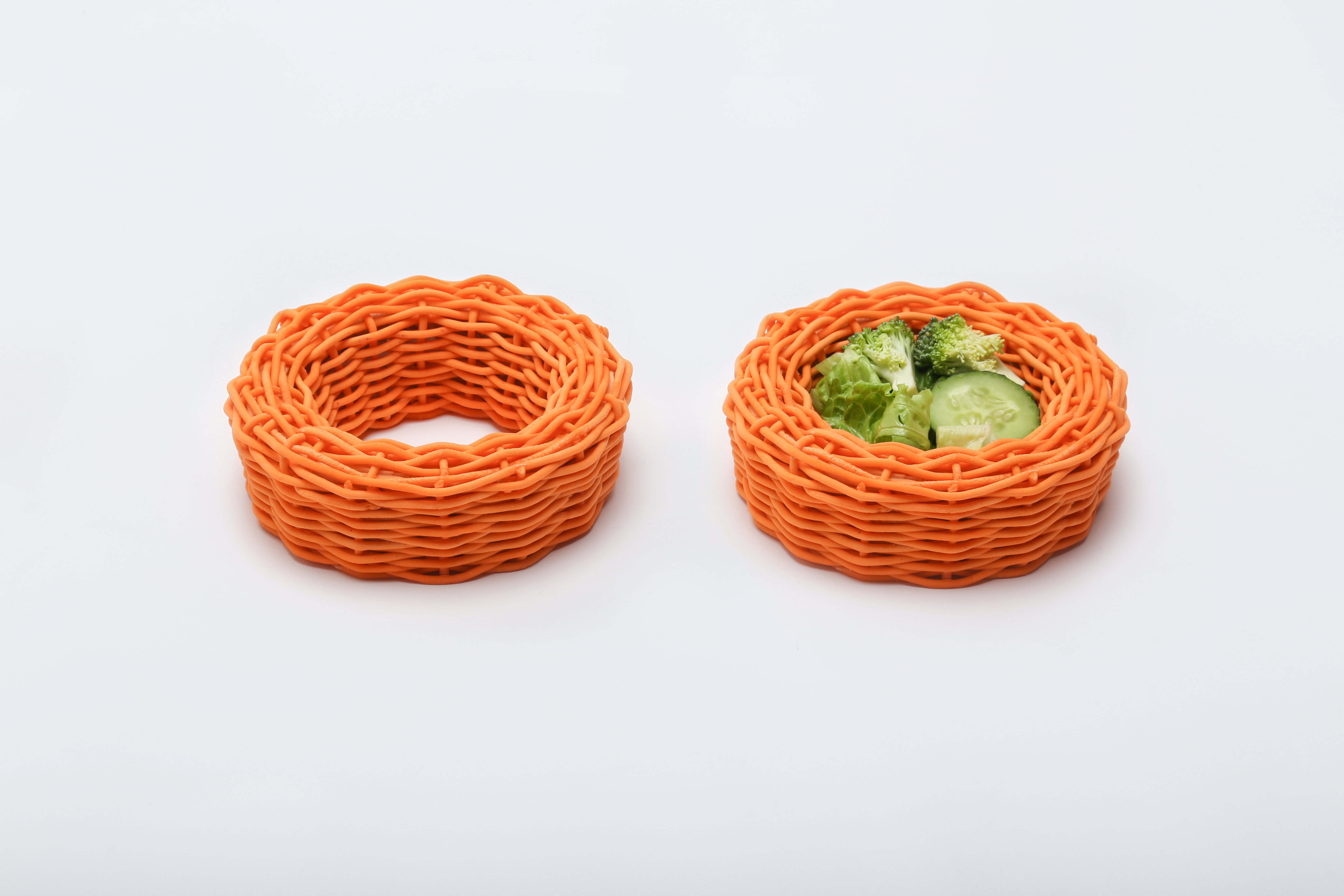 Noodles, weaving, food design，