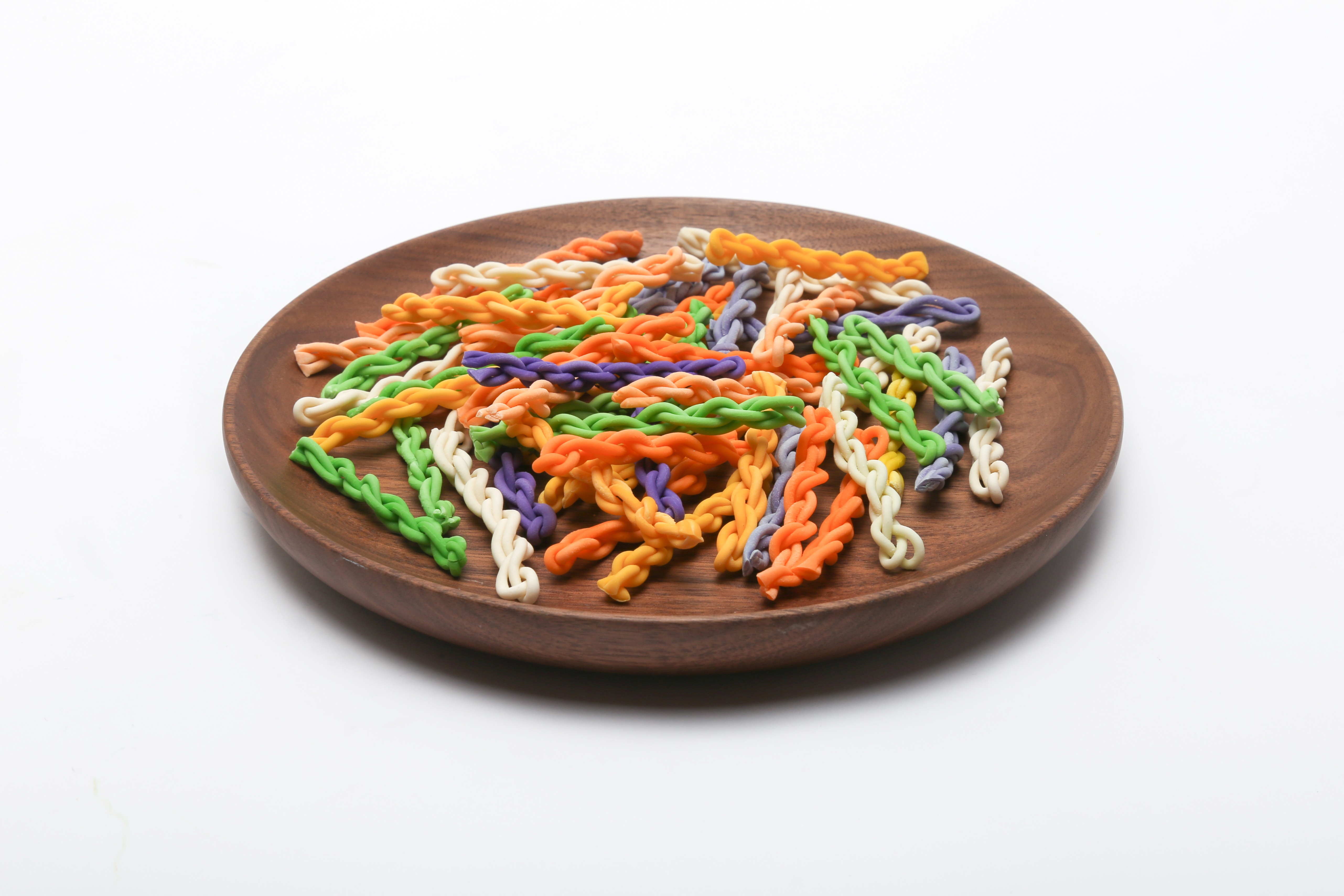 Noodles, weaving, food design，