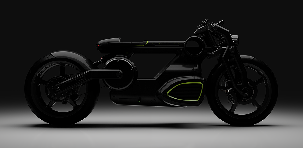 Curtiss Zeus，Electric motorcycle，Pure electric engine，