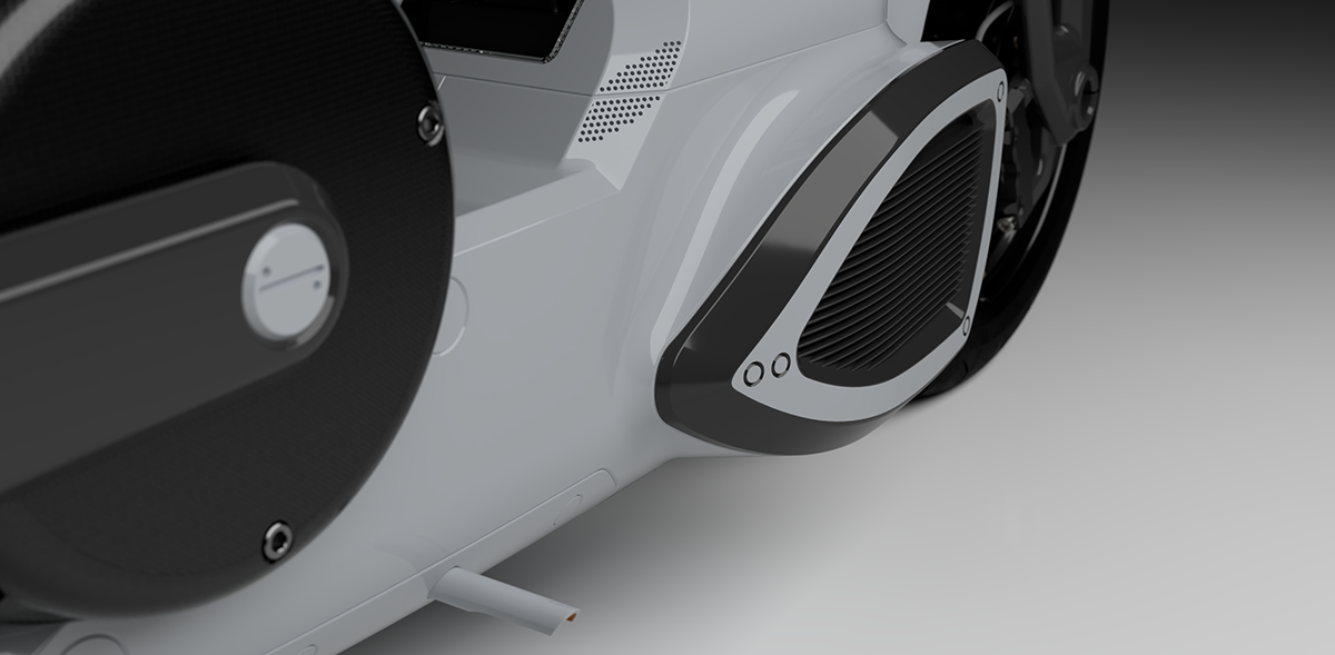 Curtiss Zeus，Electric motorcycle，Pure electric engine，