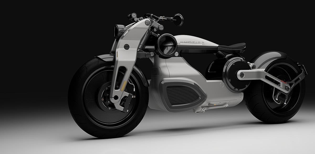 Curtiss Zeus，Electric motorcycle，Pure electric engine，