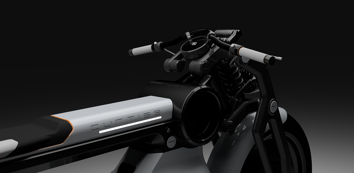 Curtiss Zeus，Electric motorcycle，Pure electric engine，