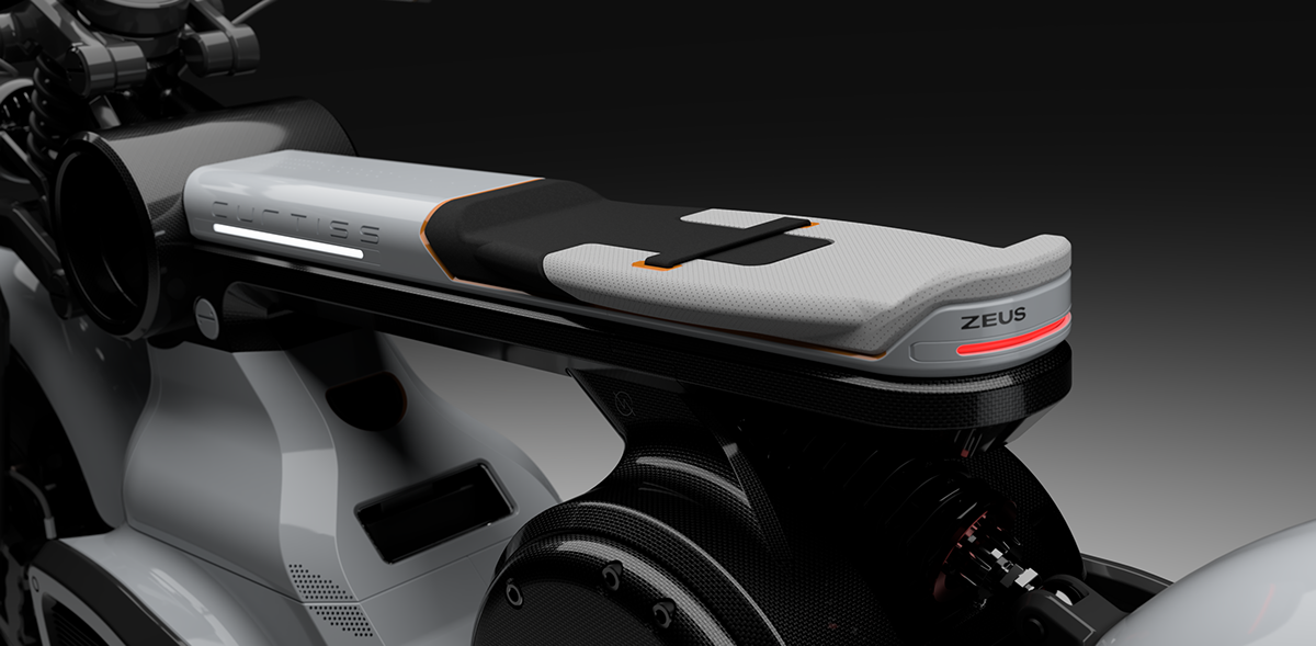 Curtiss Zeus，Electric motorcycle，Pure electric engine，