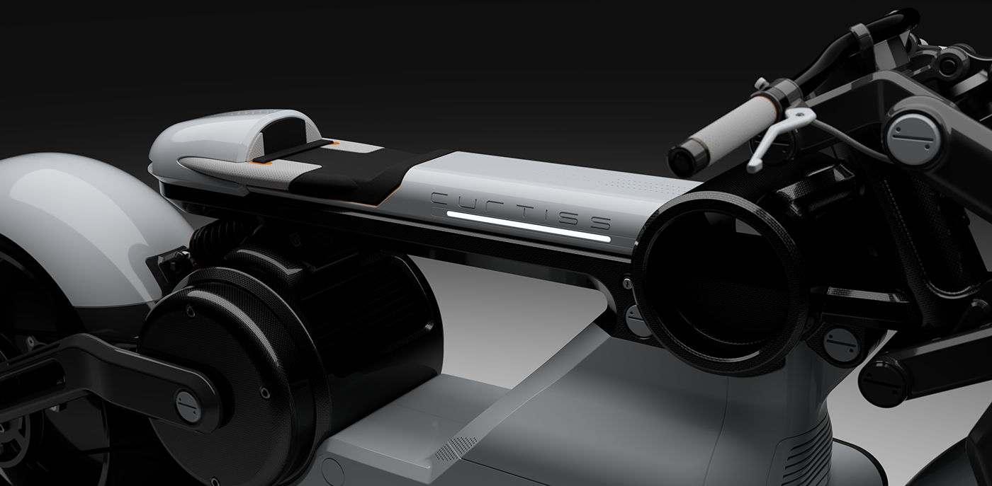 Curtiss Zeus，Electric motorcycle，Pure electric engine，