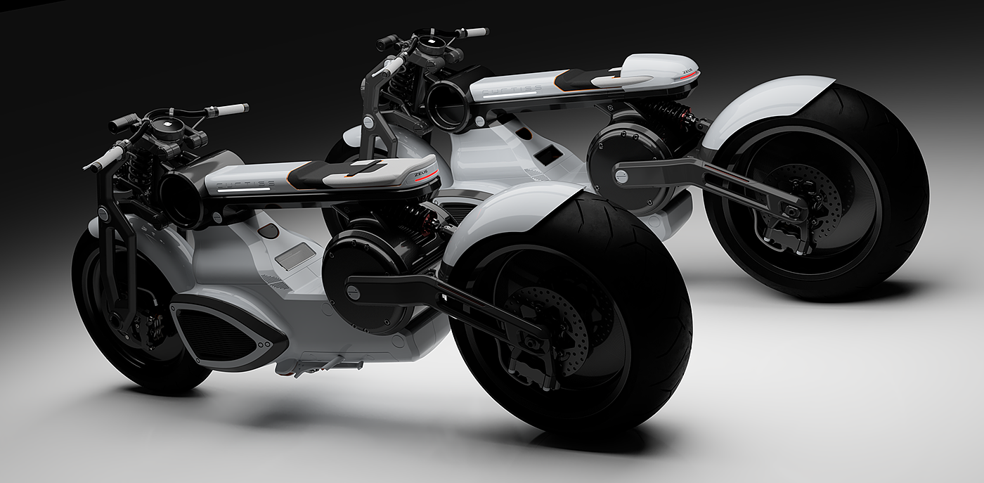 Curtiss Zeus，Electric motorcycle，Pure electric engine，
