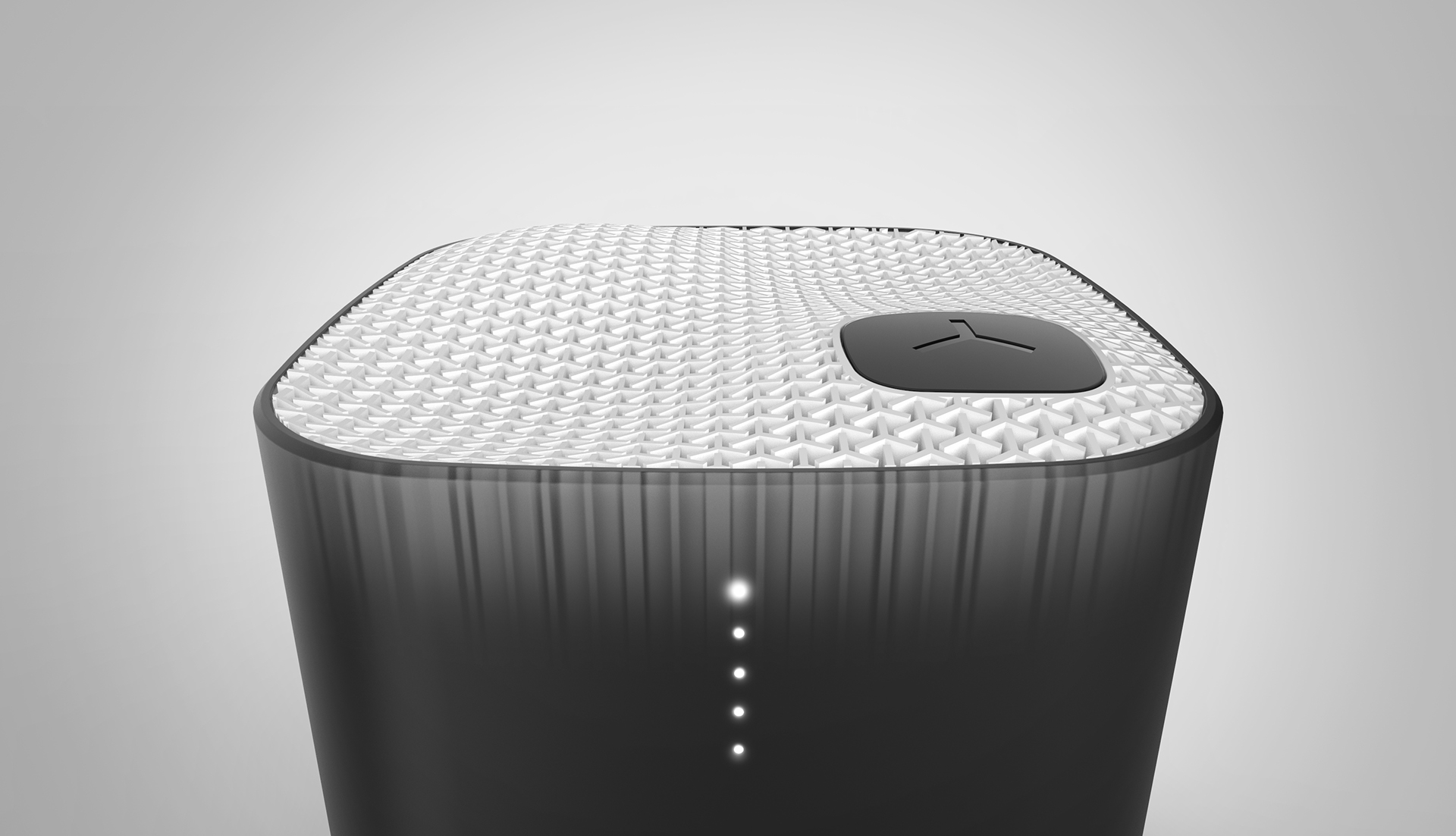WiFi hub，product design，industrial design，black，Networking hub equipment，WiFi hub concept，