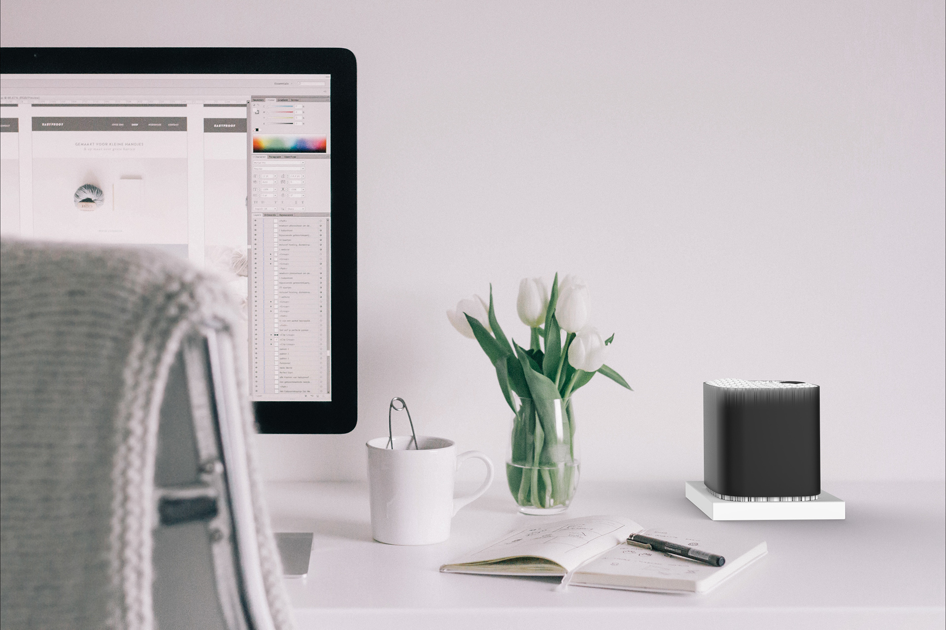 WiFi hub，product design，industrial design，black，Networking hub equipment，WiFi hub concept，