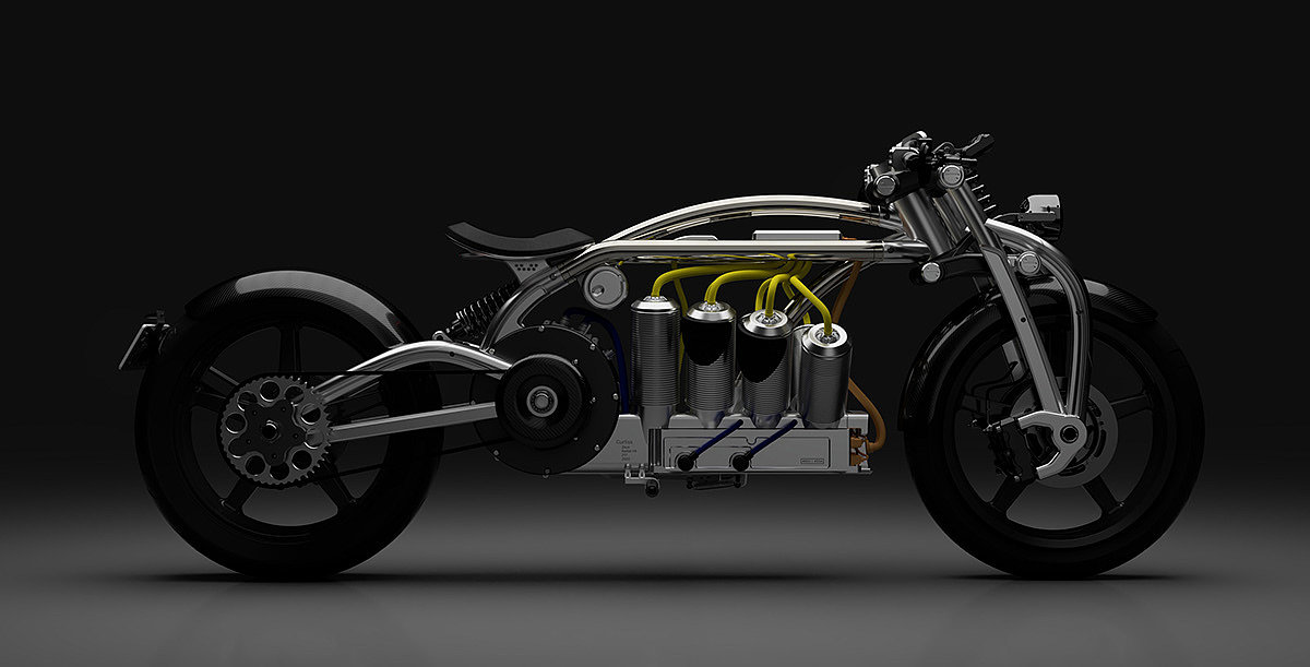 Curtiss Zeus，Electric motorcycle，Pure electric engine，