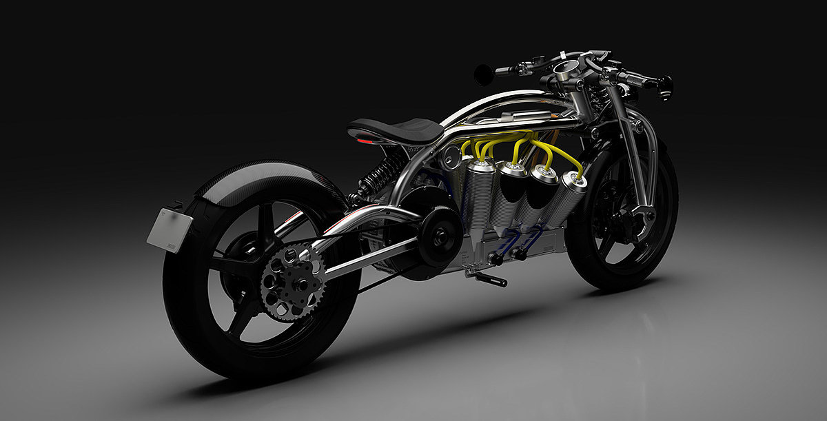 Curtiss Zeus，Electric motorcycle，Pure electric engine，