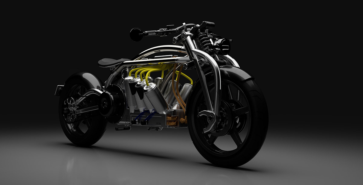 Curtiss Zeus，Electric motorcycle，Pure electric engine，