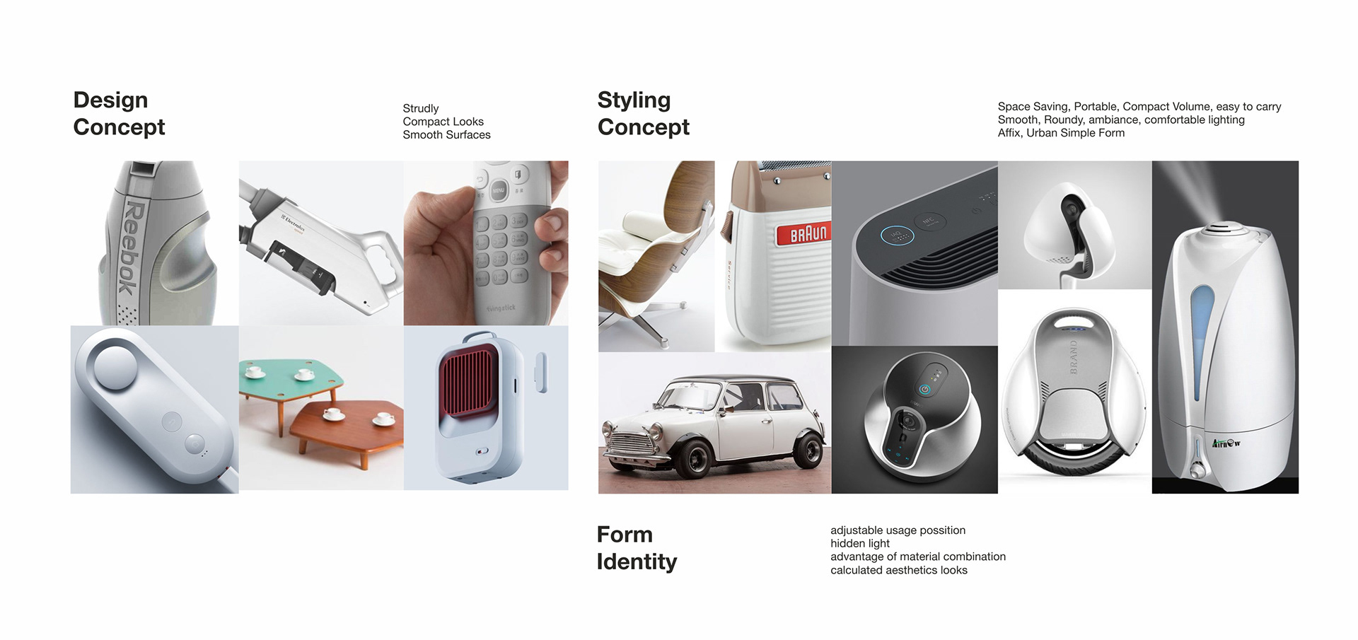 Design，sample reels，industrial design，