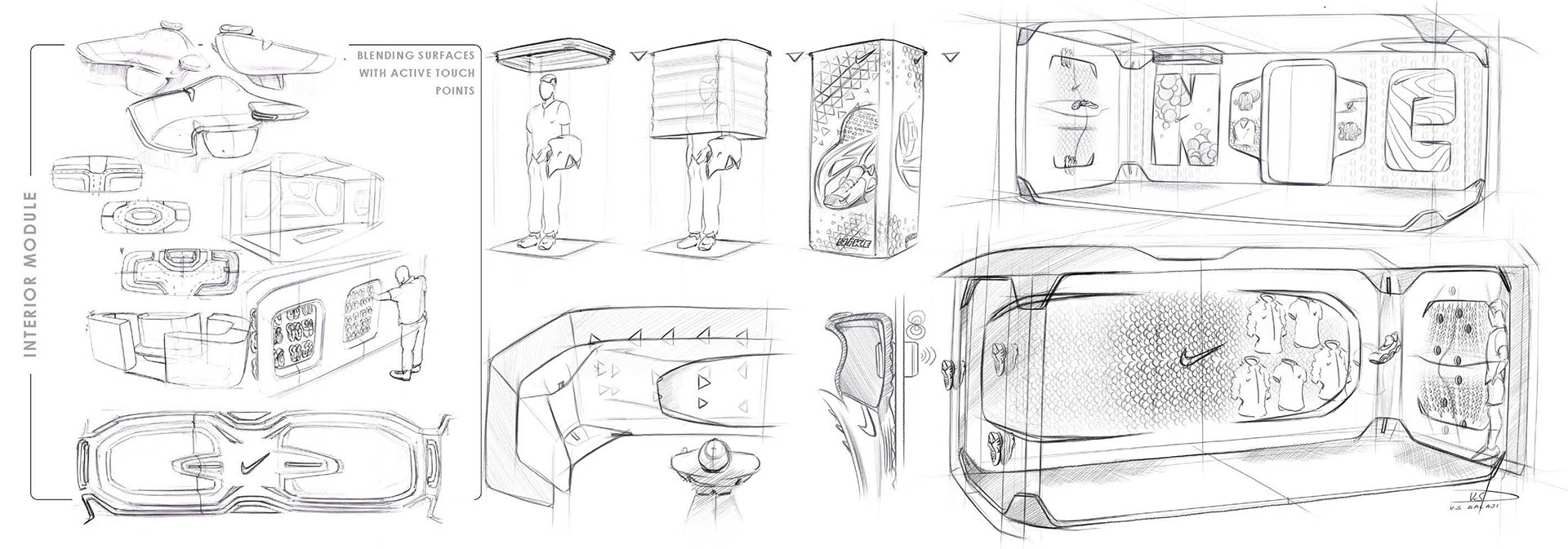 concept，innovate，nike，Shopping truck，