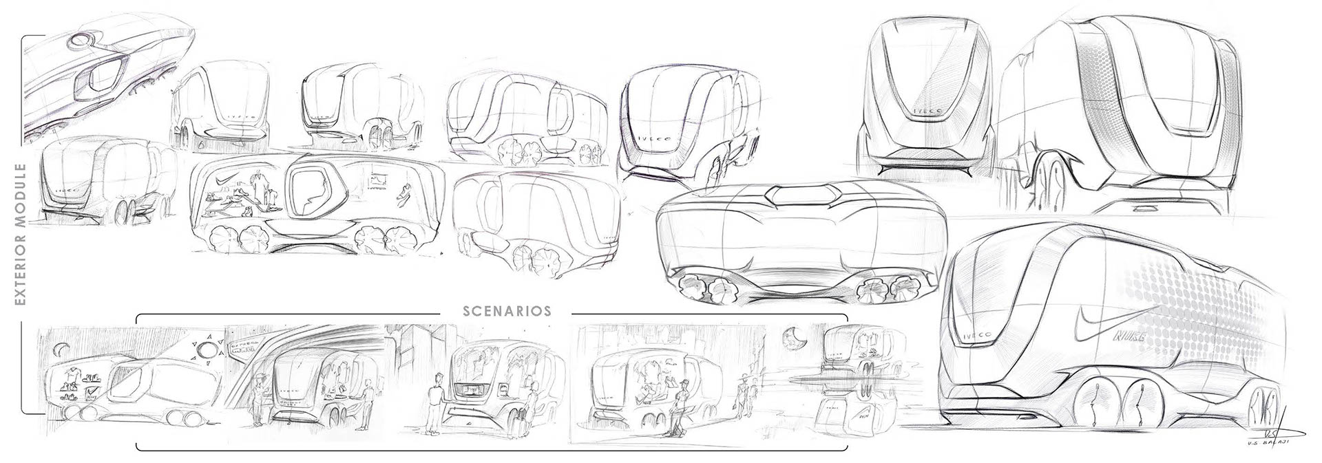 concept，innovate，nike，Shopping truck，