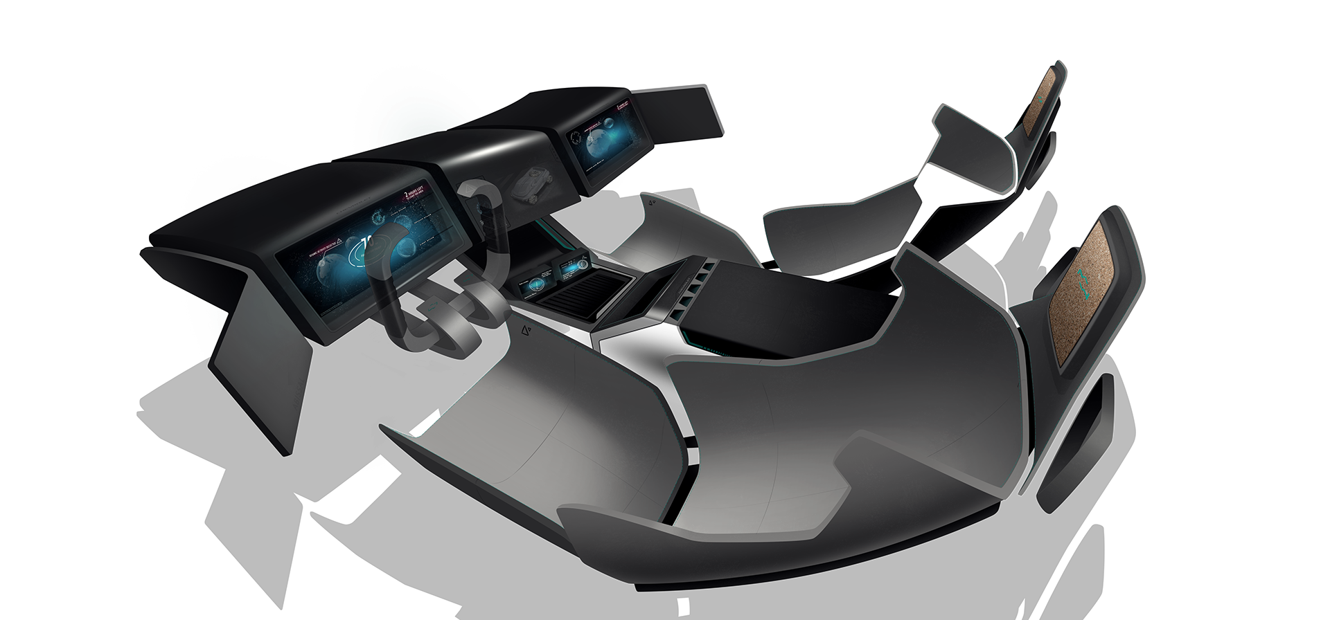 Automatic design，industrial design，illustration，Chevrolet deep sea，Chevrolet，automobile，